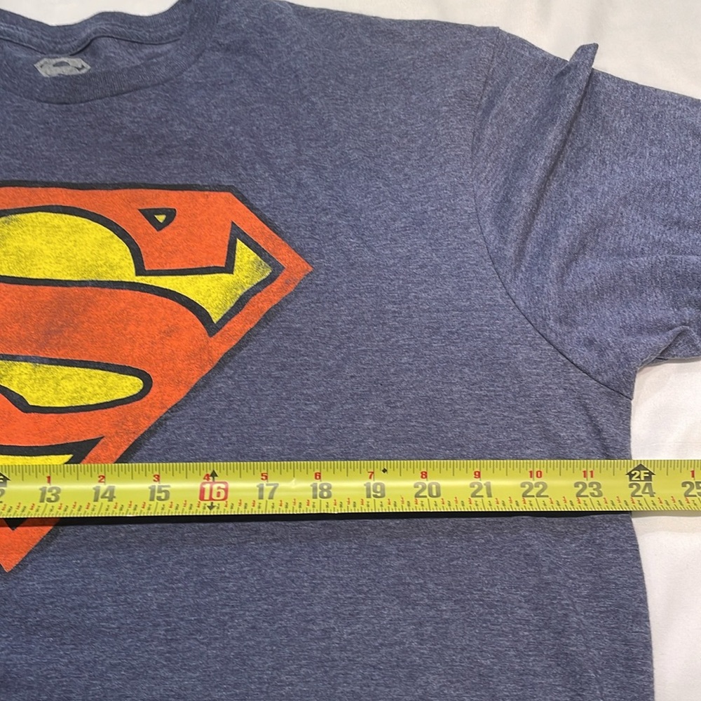 Superman Short Sleeve Light Weight Cotton Polyester T Shirt Unisex size XXL - Picture 4 of 4